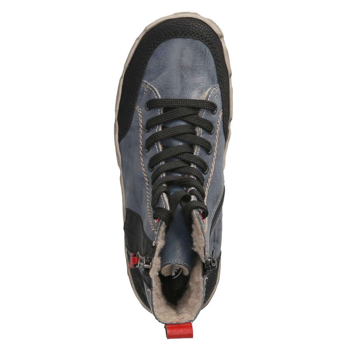 Schnürboots  Blau