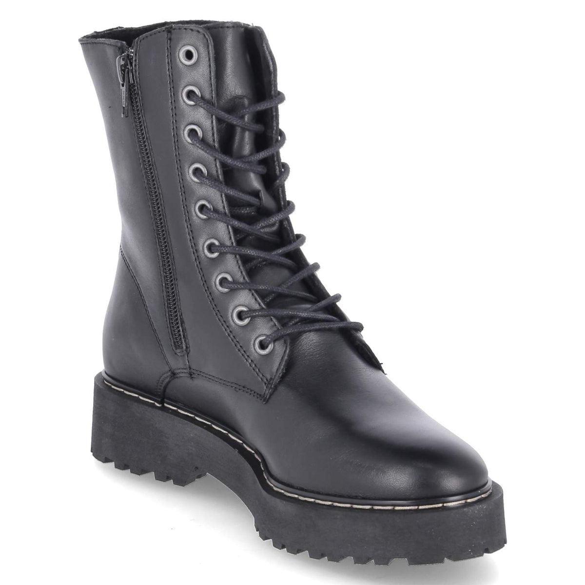 Schnürboots  Schwarz