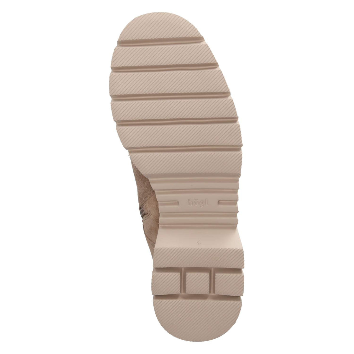 Winterschnürstiefeletten  Beige