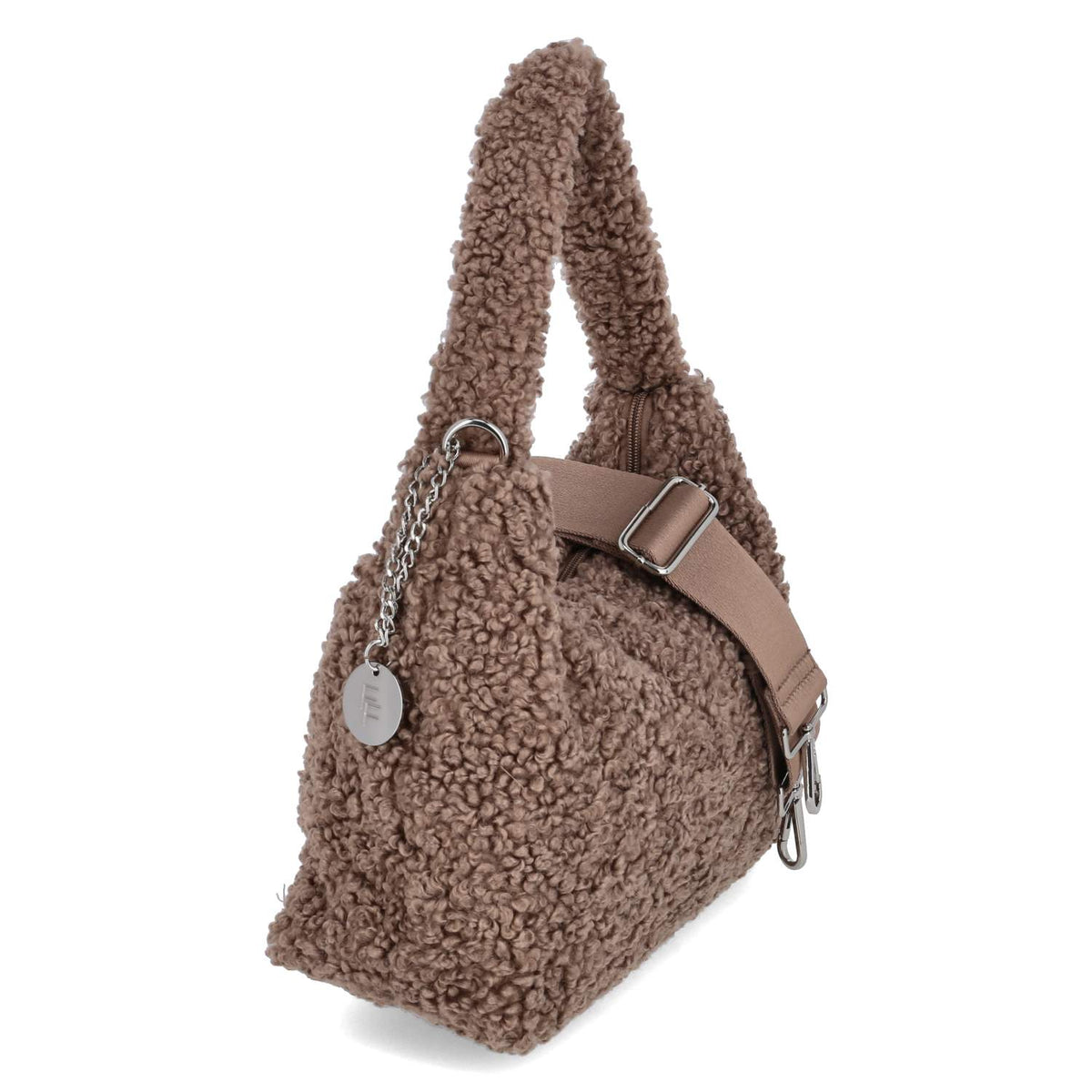 Schultertasche  Taupe