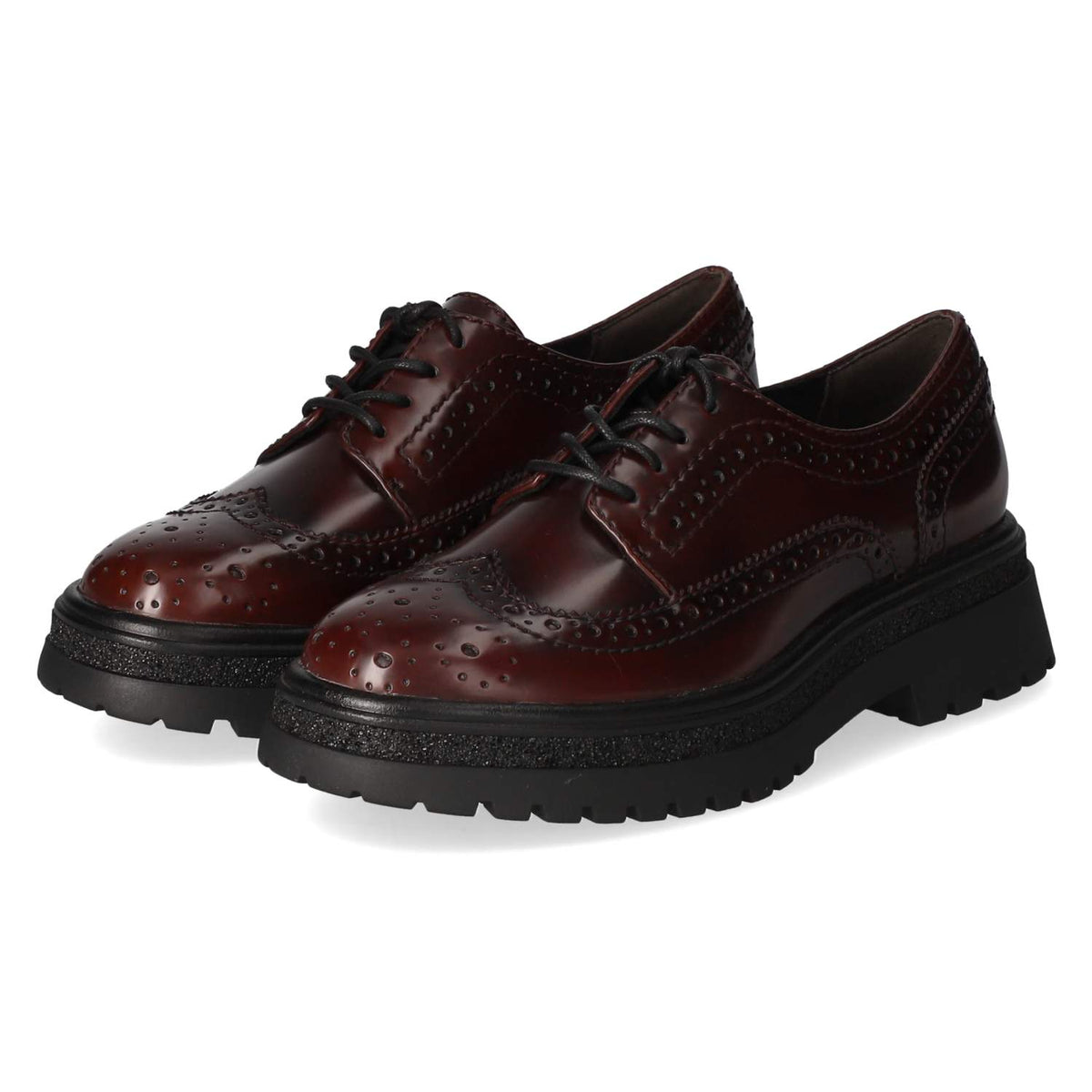 Schnürschuhe  Rot