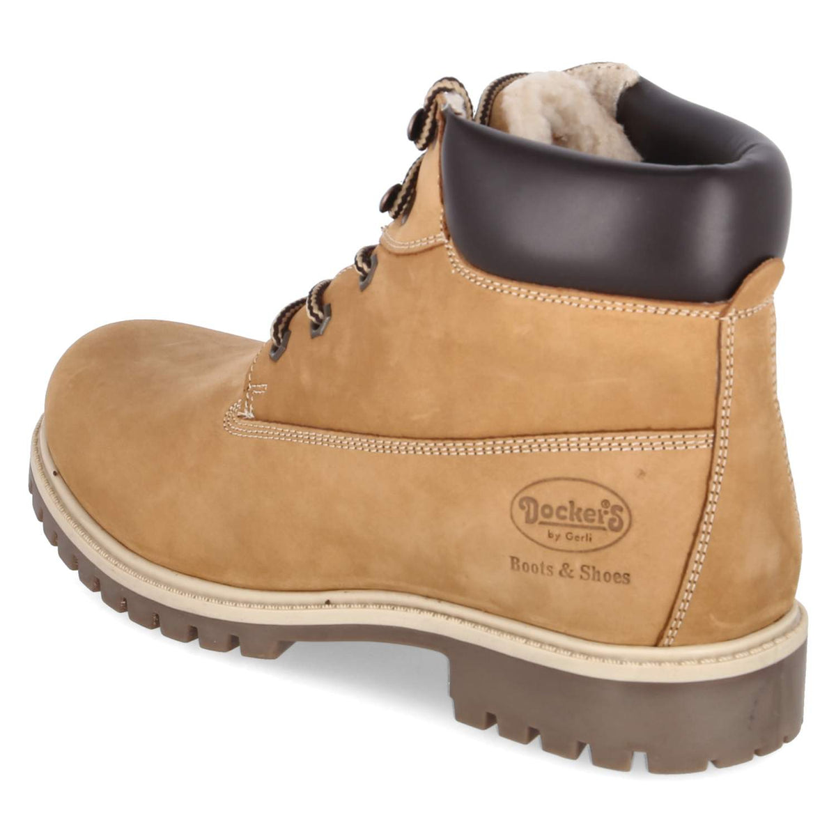 Schnürboots  Beige