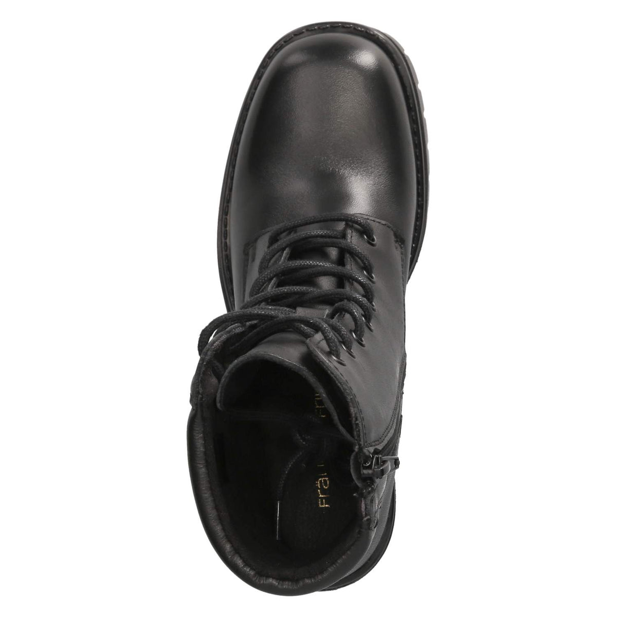 Schnürstiefeletten  Schwarz