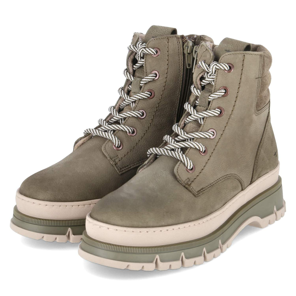 Schnürboots  Grün