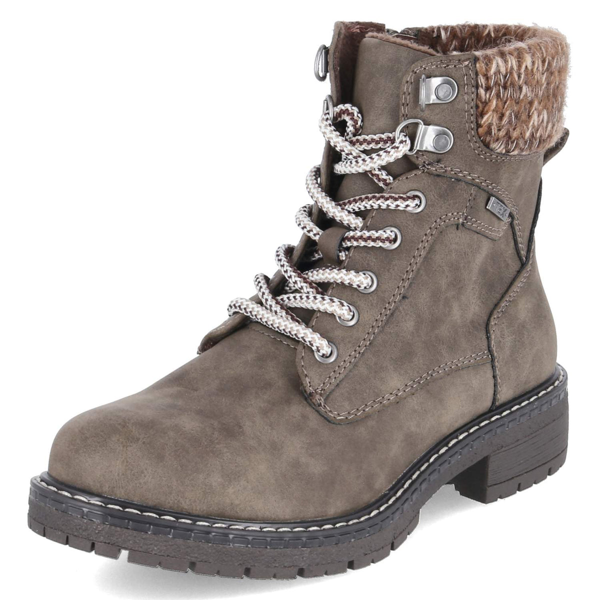 Schnürboots  Taupe