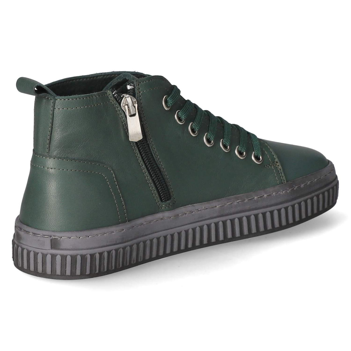 Schnürstiefeletten  Grün