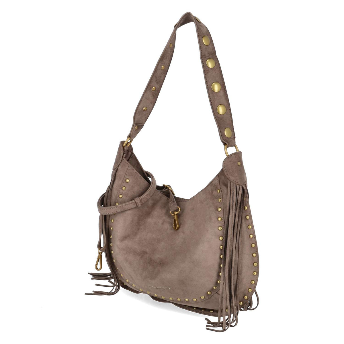 Schultertasche  Taupe