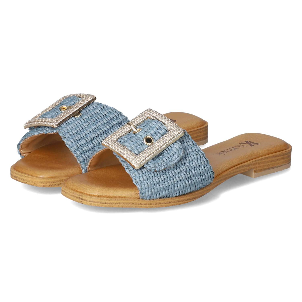 Pantoletten JEANS  Blau