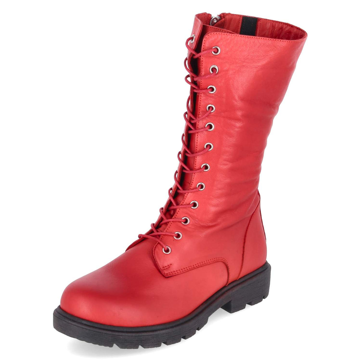 Schnüstiefel  Rot