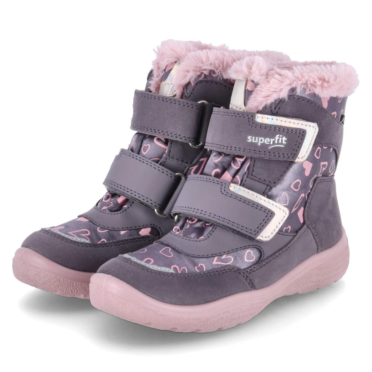 Winterstiefeletten CRYSTA  Lila