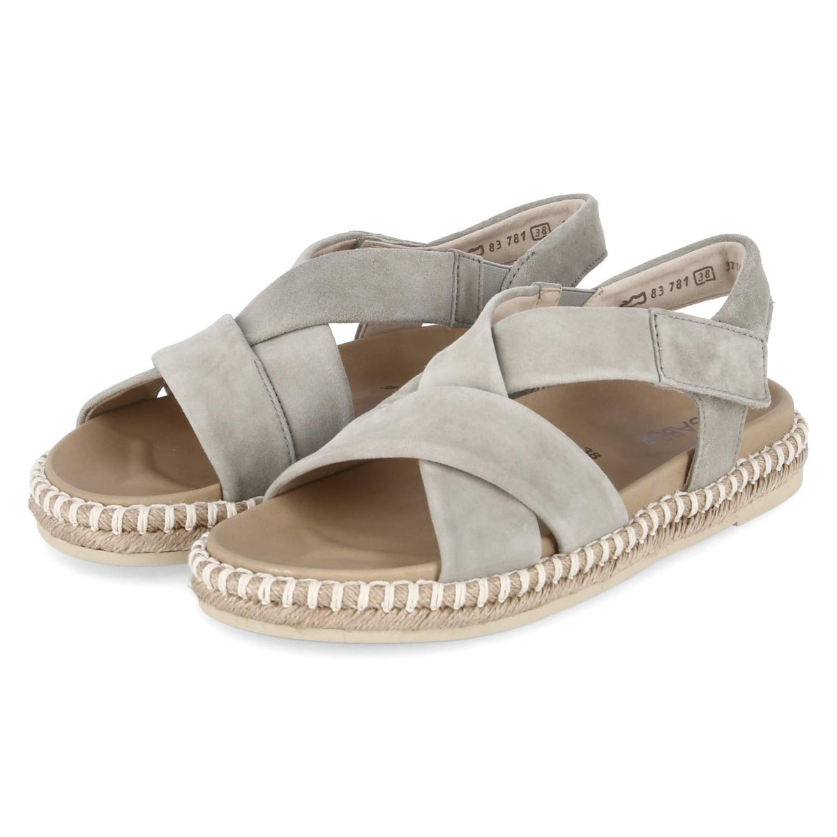 Espadrilles-Sandalen  Grün