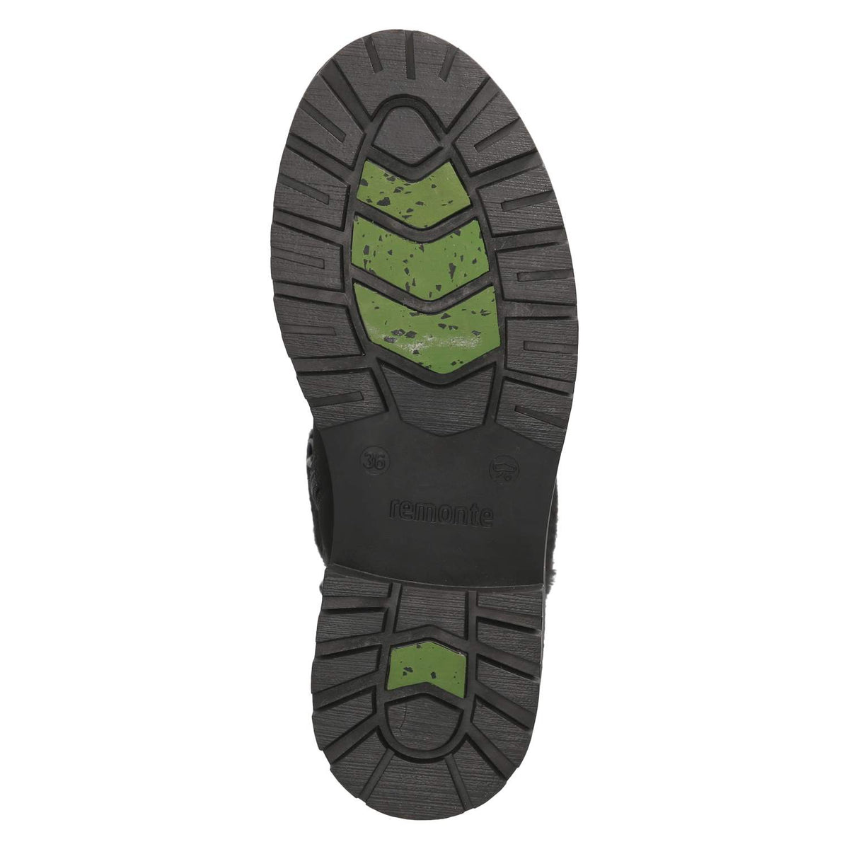 Schnürstiefeletten  Schwarz