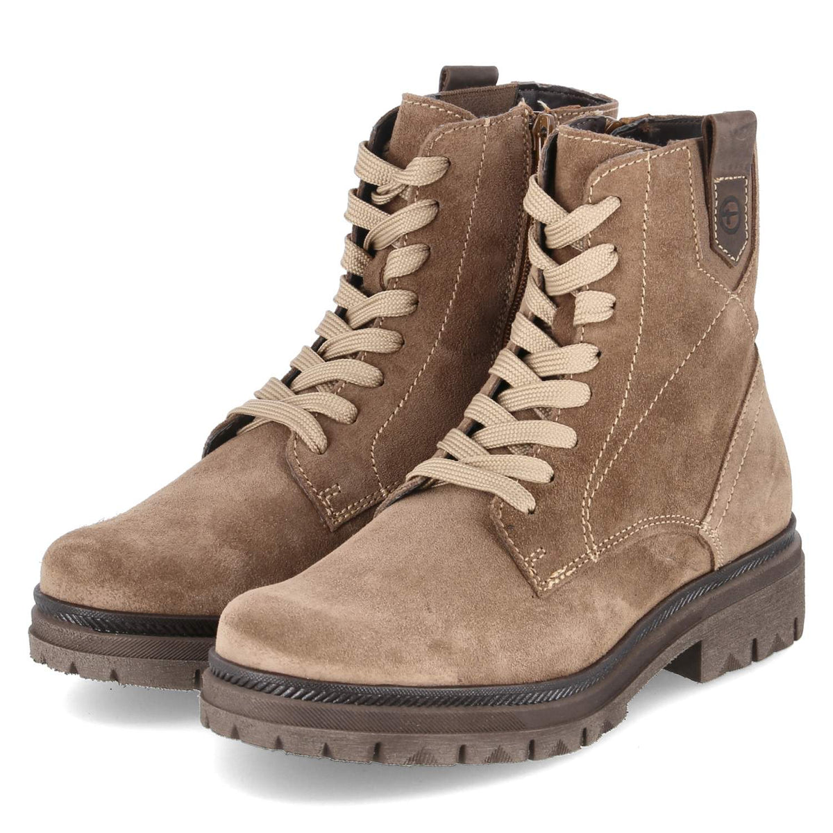 Schnürboots  Braun