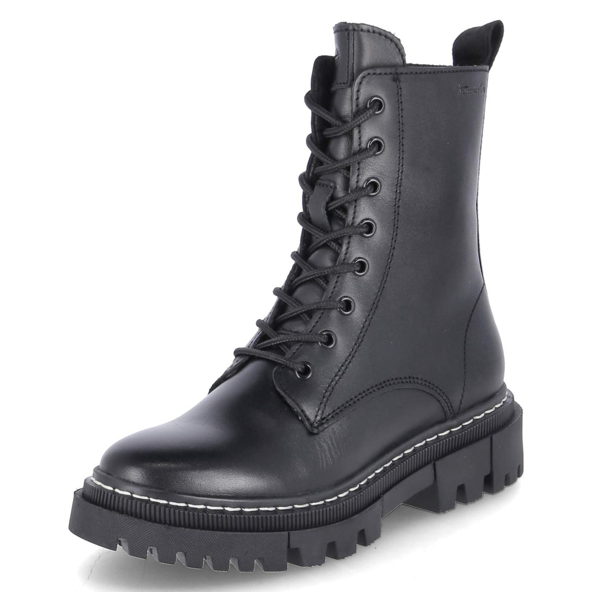 Schnürboots  Schwarz