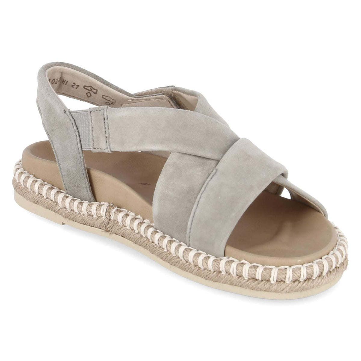 Espadrilles-Sandalen  Grün