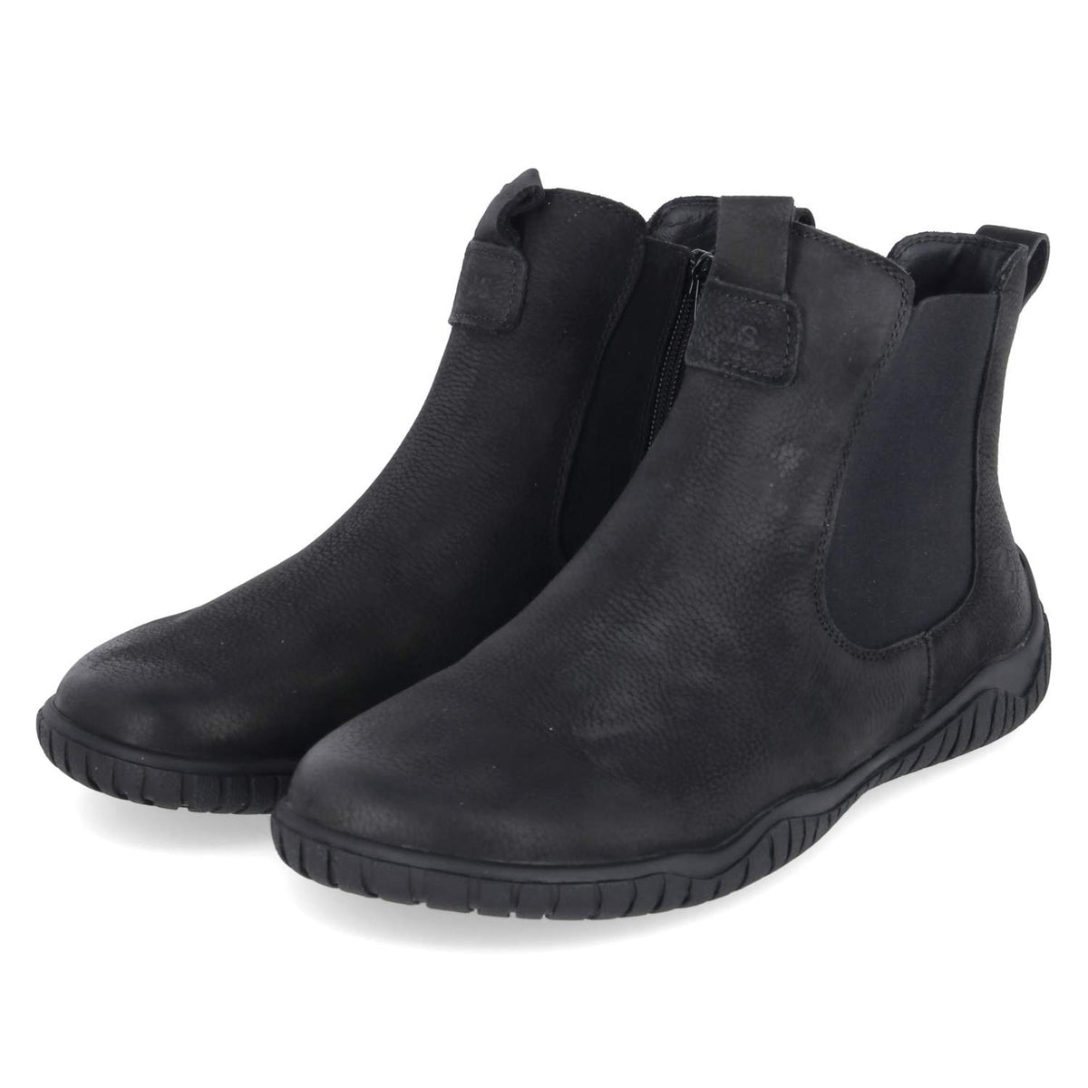 Barfuß-Chelsea Boots WALLACE 10 Schwarz