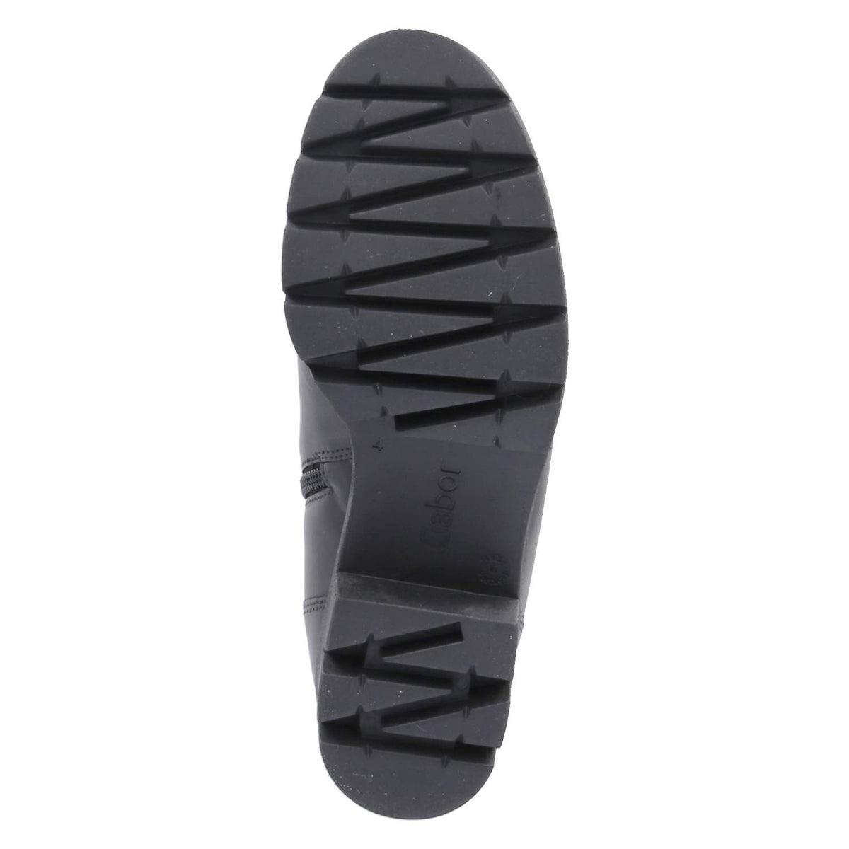 Schnürstiefeletten  Schwarz