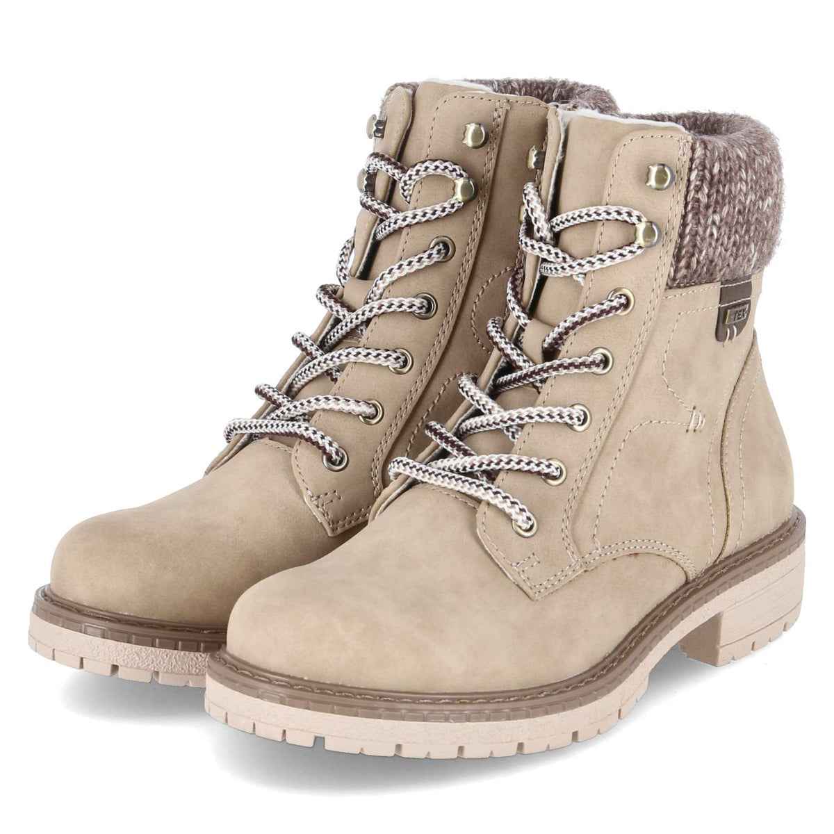 Schnürboots  Braun