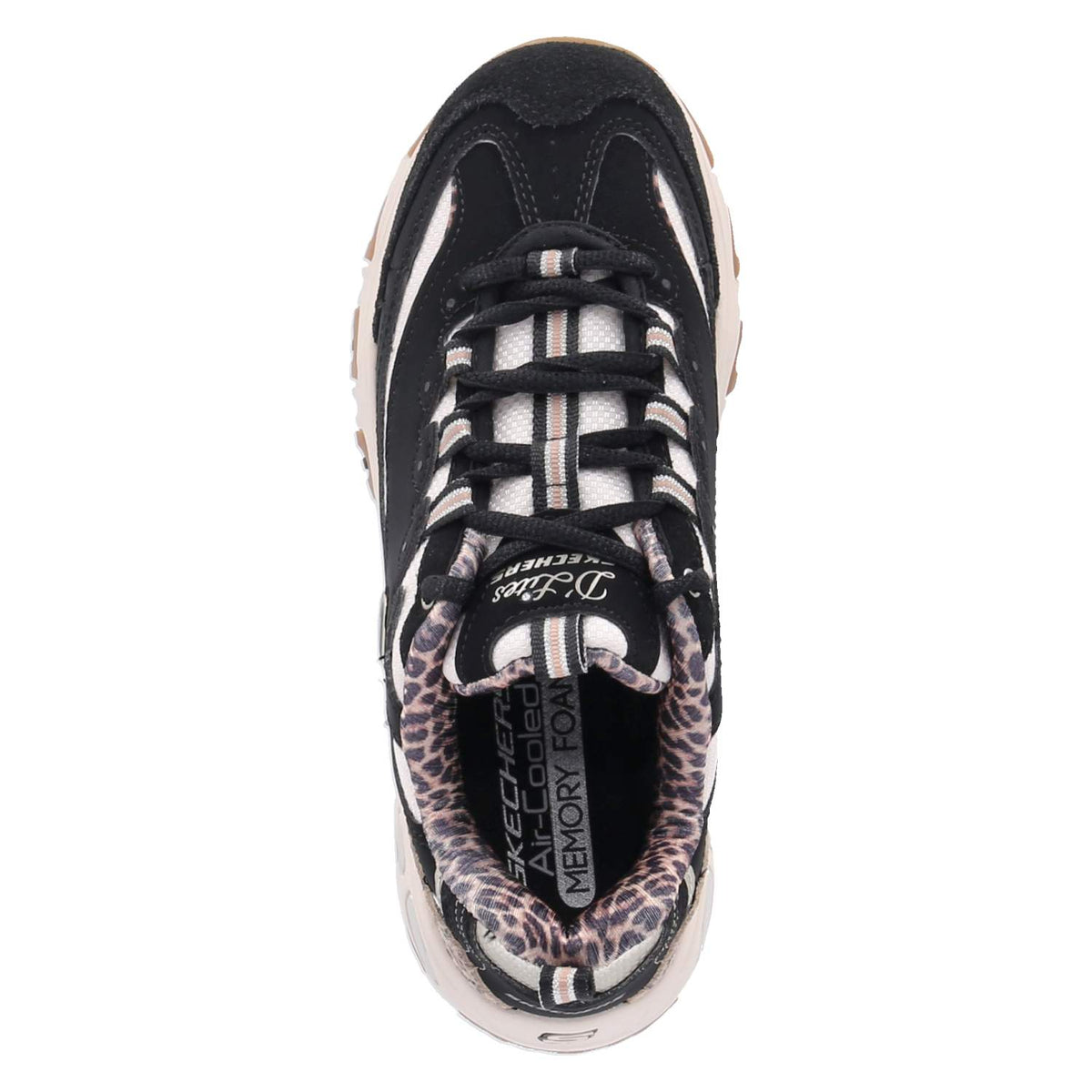Low Sneaker D'LITES WILD CHARM Schwarz