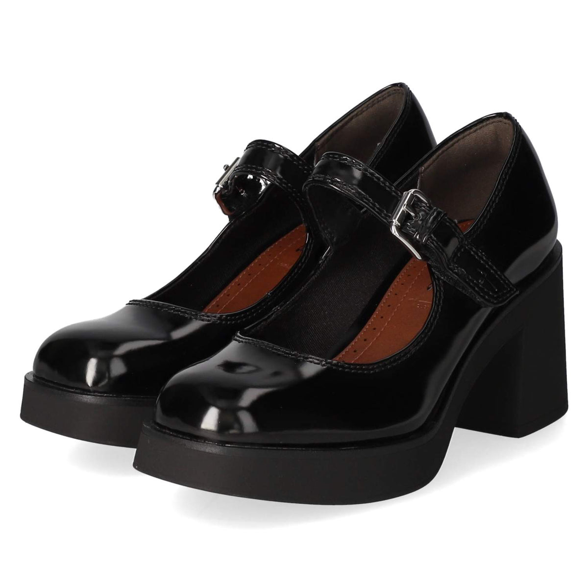 Spangenpumps  Schwarz