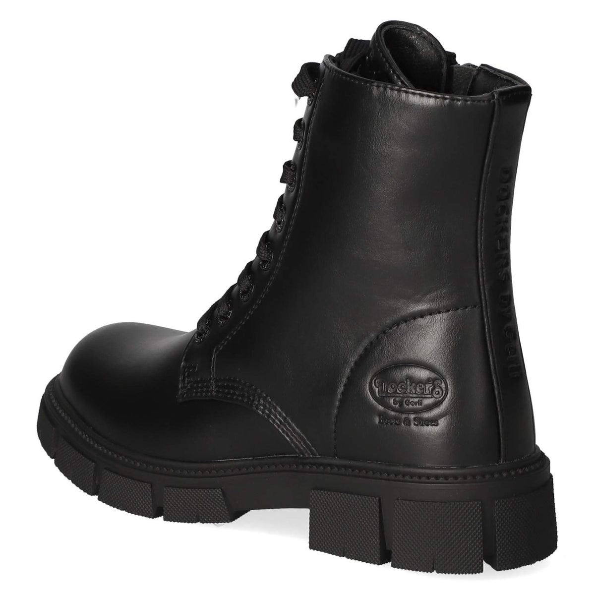 Schnürboots  Schwarz