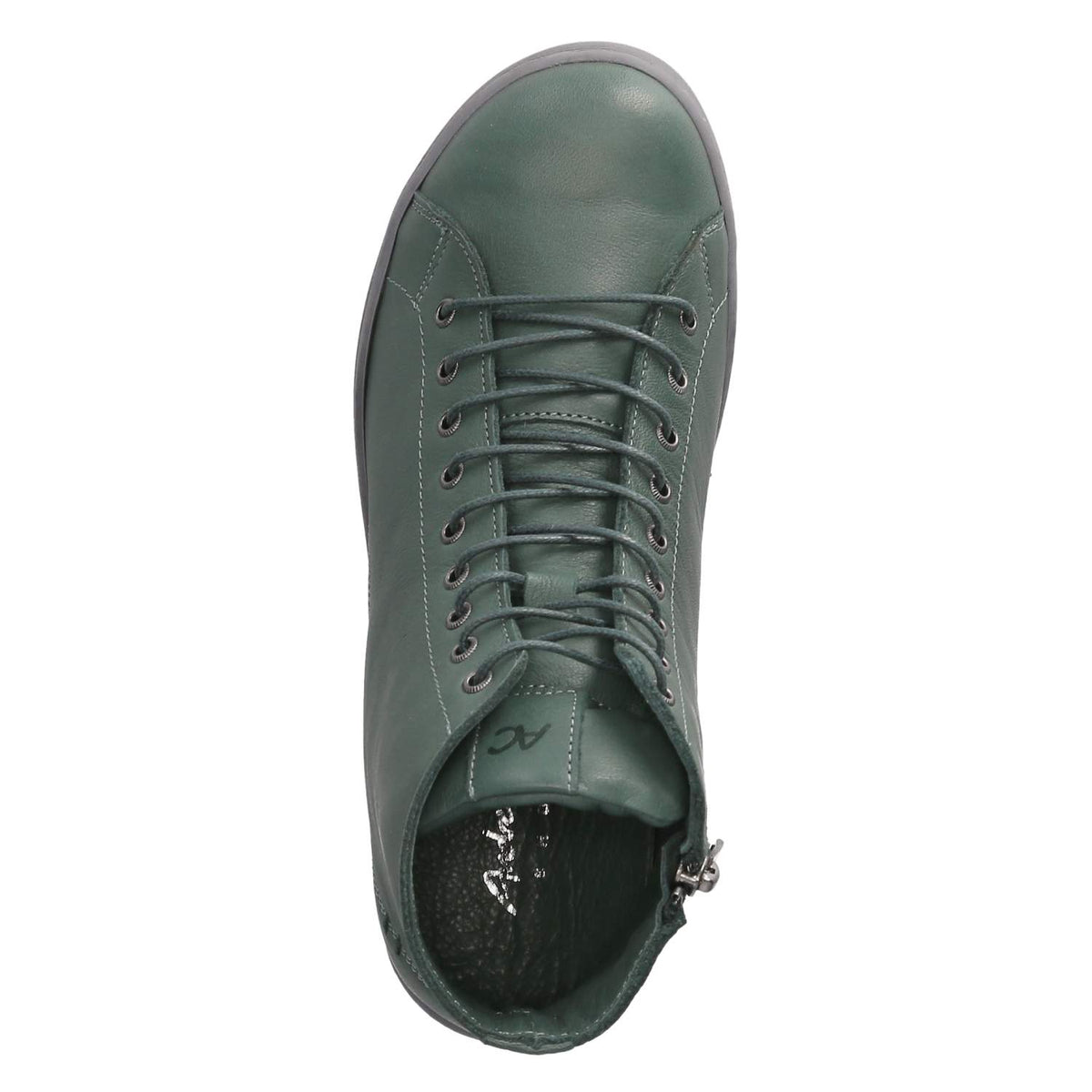 Schnürstiefeletten  Grün