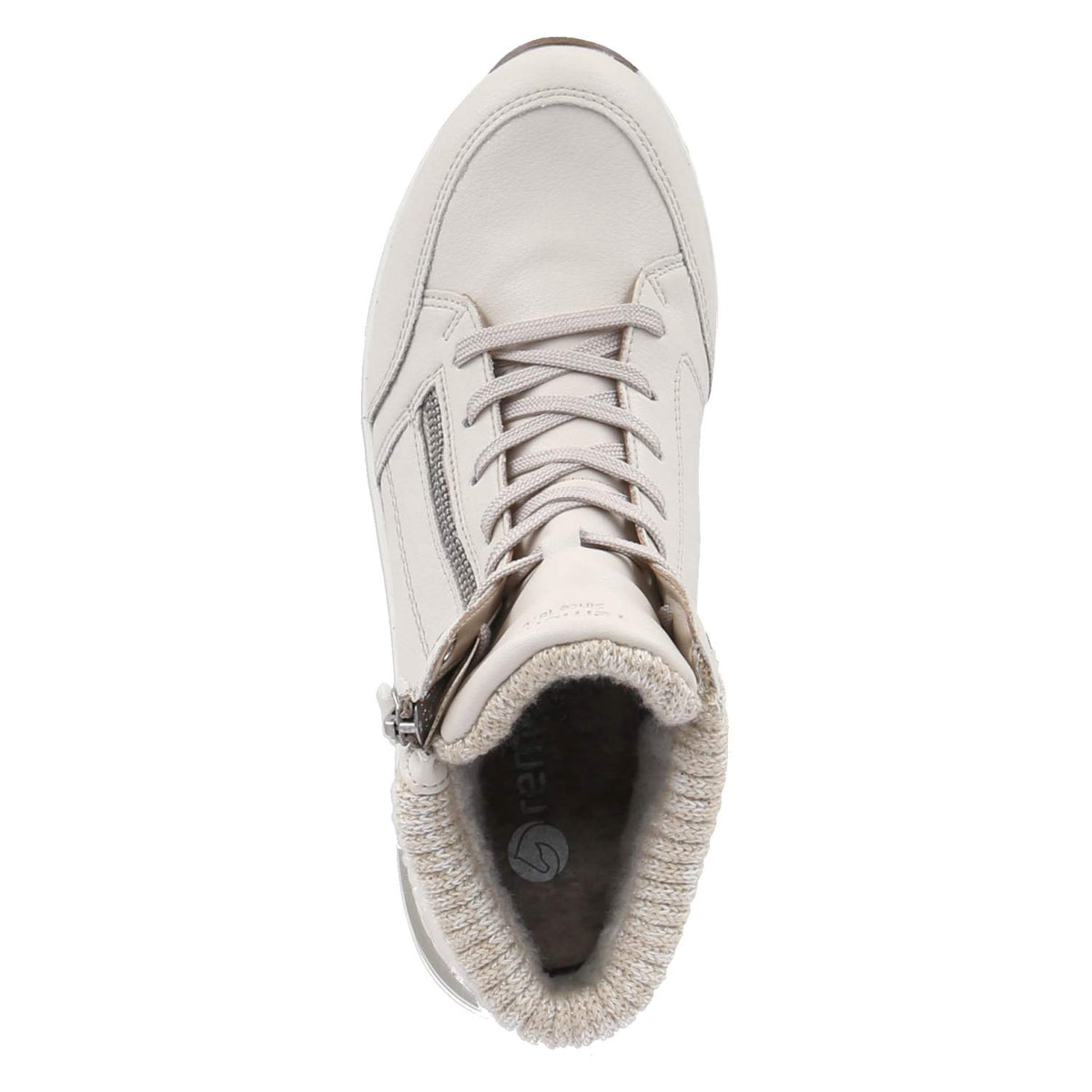High Sneaker  Beige
