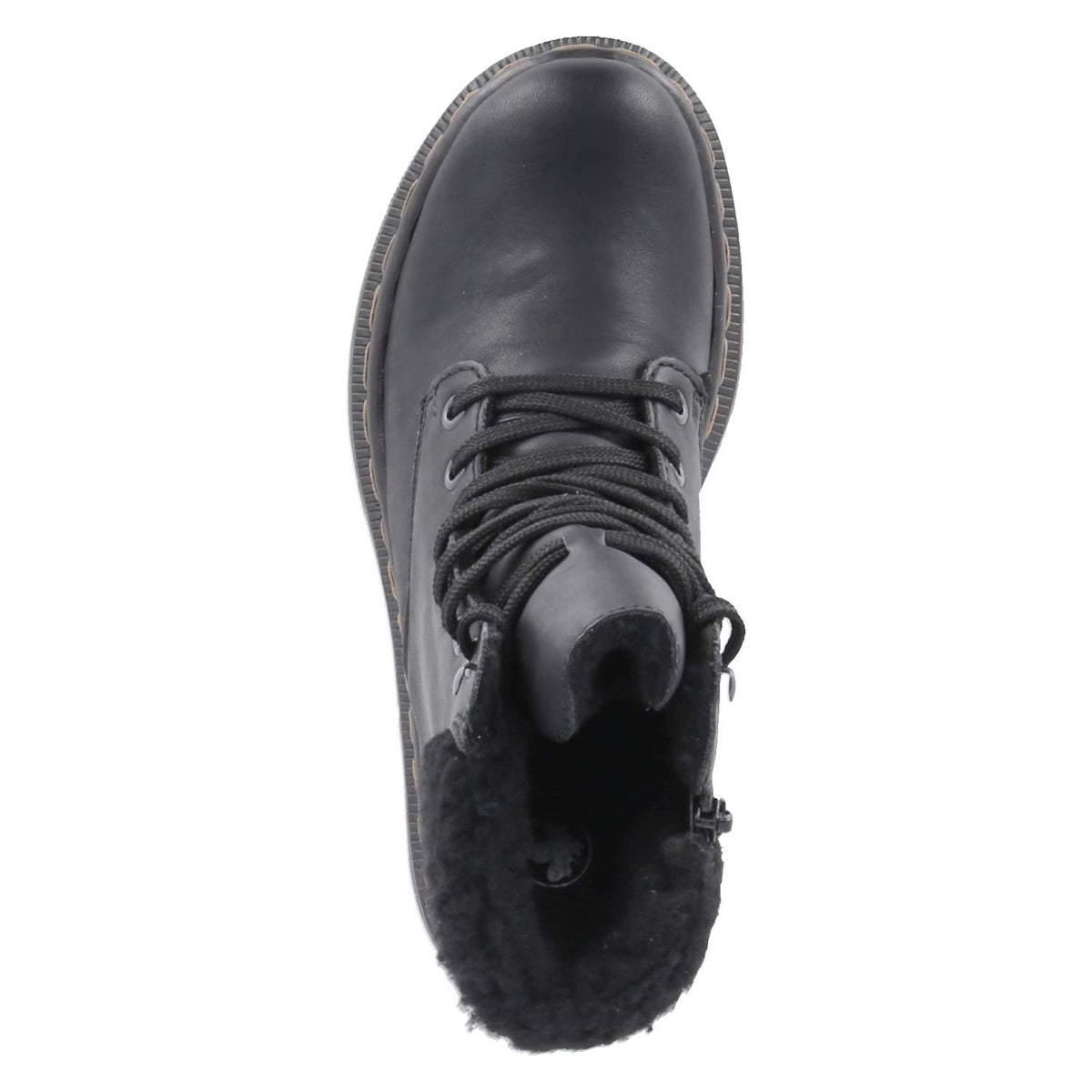 Schnürboots  Schwarz