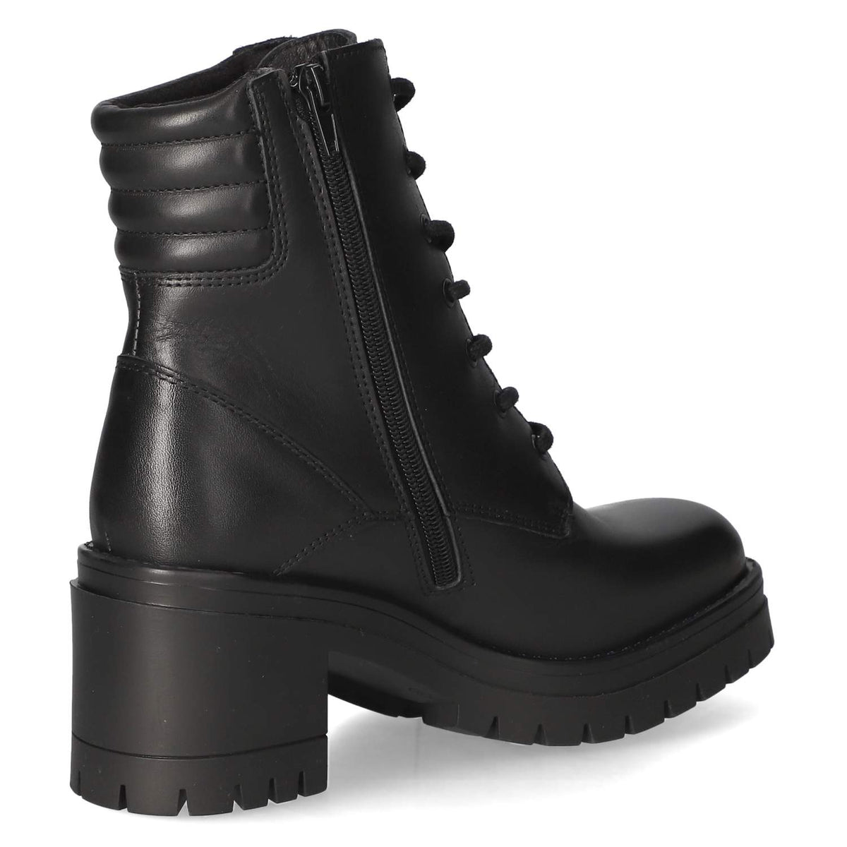 Schnürstiefeletten  Schwarz