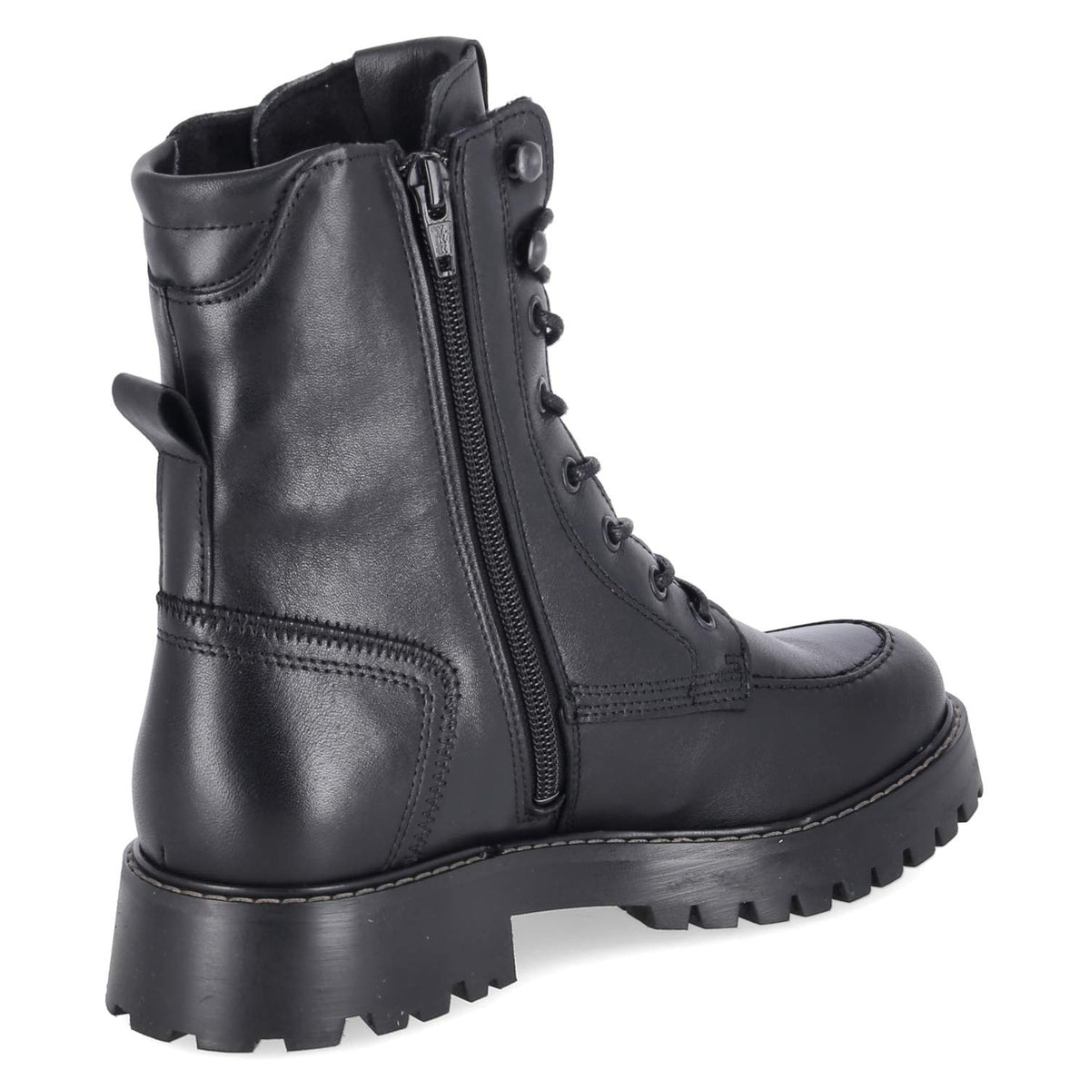 Schnürboots  Schwarz