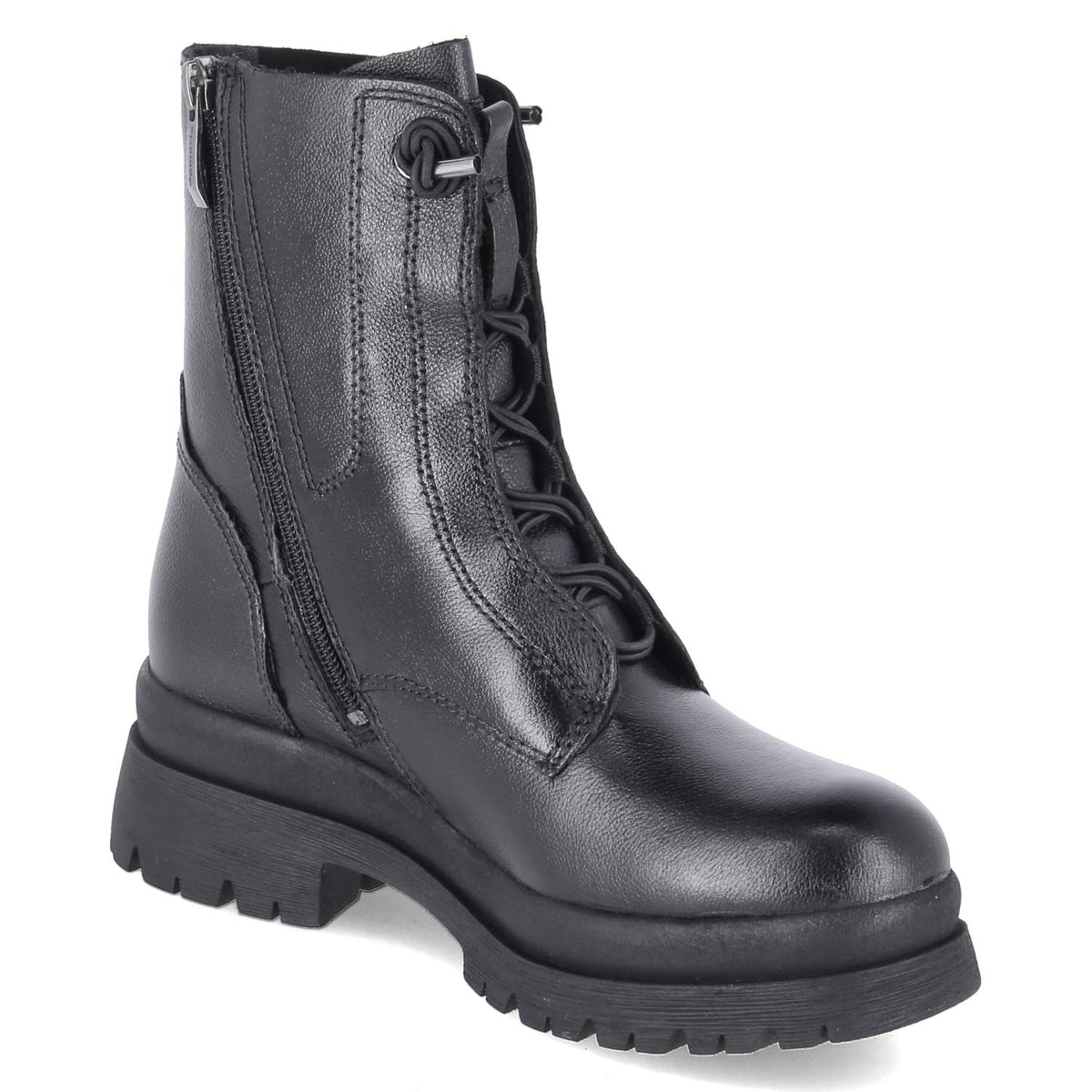 Schnürboots  Schwarz