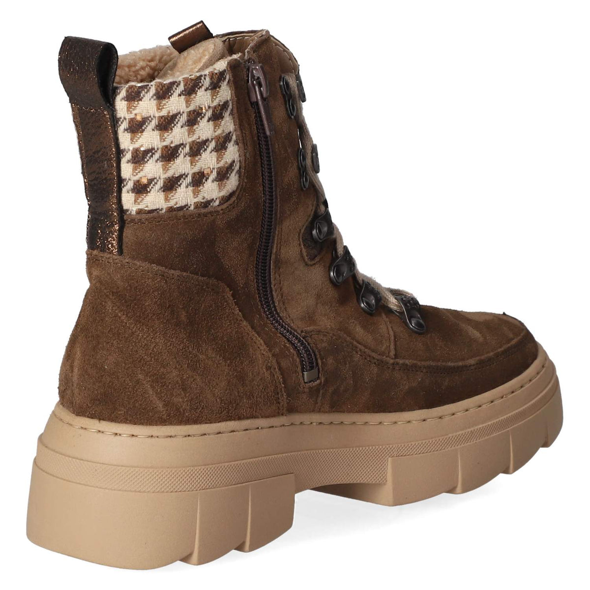 Schnürstiefeletten Saiga Grün