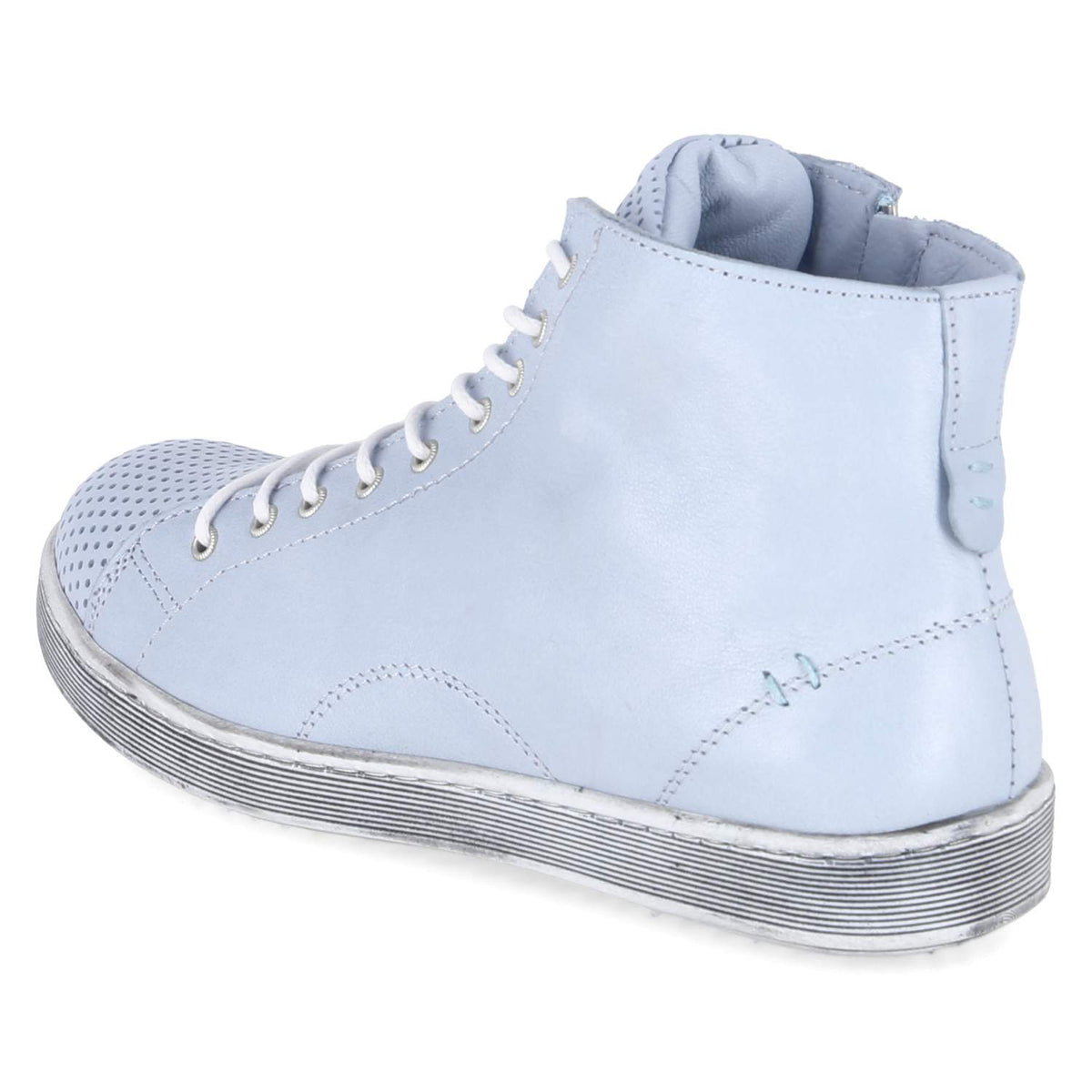 Schnürstiefeletten  Blau