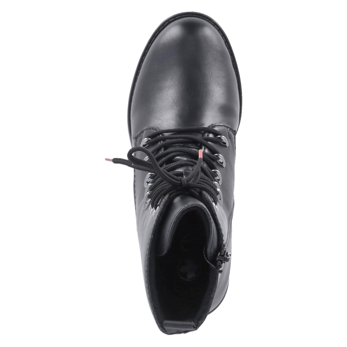 Schnürstiefeletten  Schwarz
