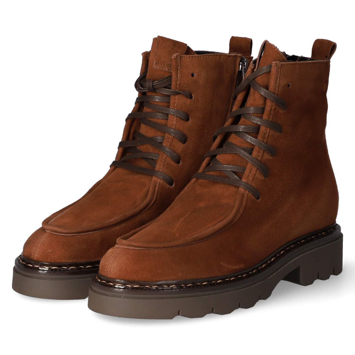 Schnürboots  Braun