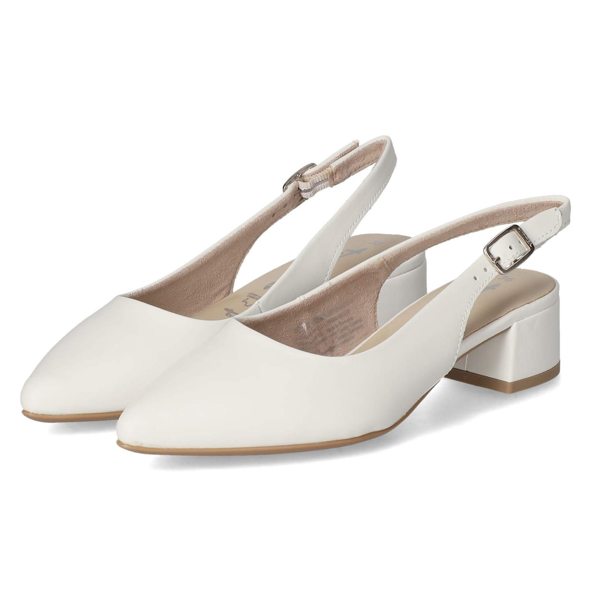 Slingpumps  Weiß