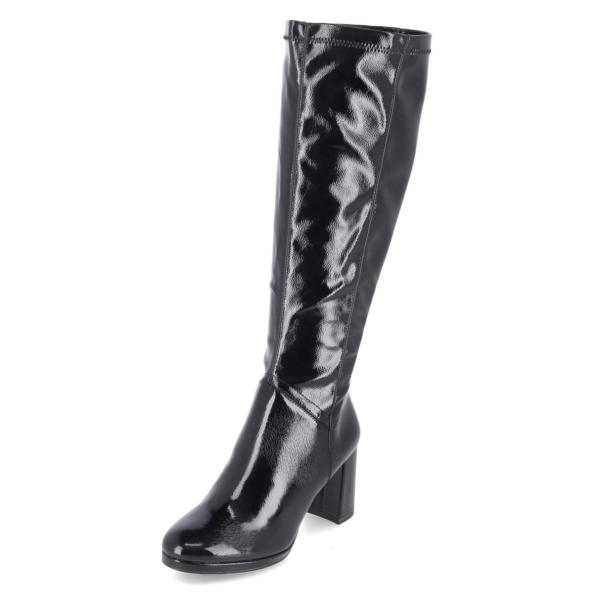 Lackstiefel  Schwarz