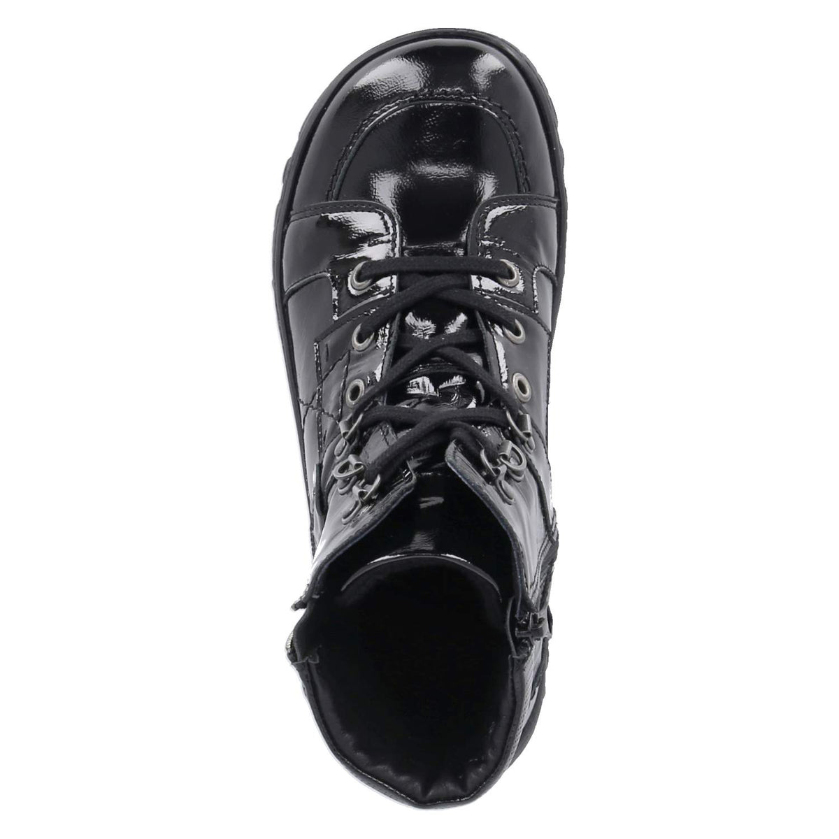 Schnürboots  Schwarz