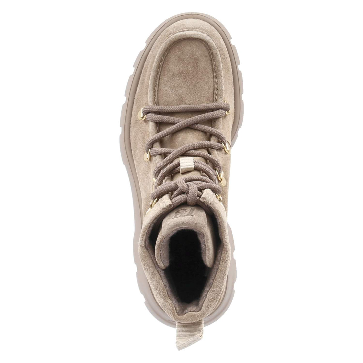 Schnürboots  Beige
