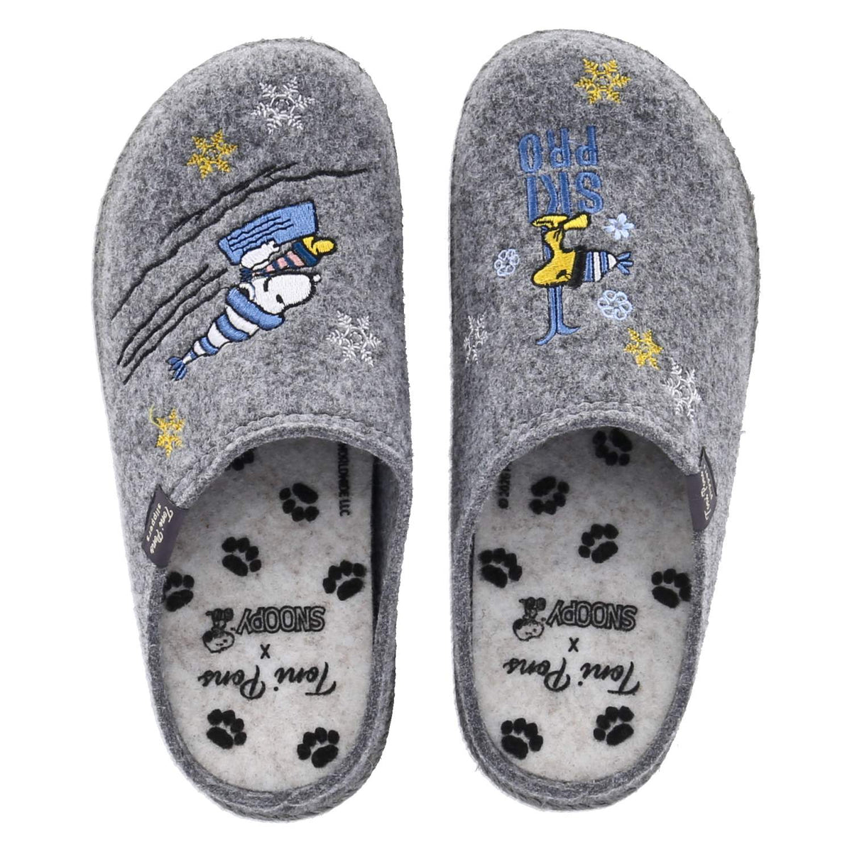 Hausschuhe SNOOPY  Grau