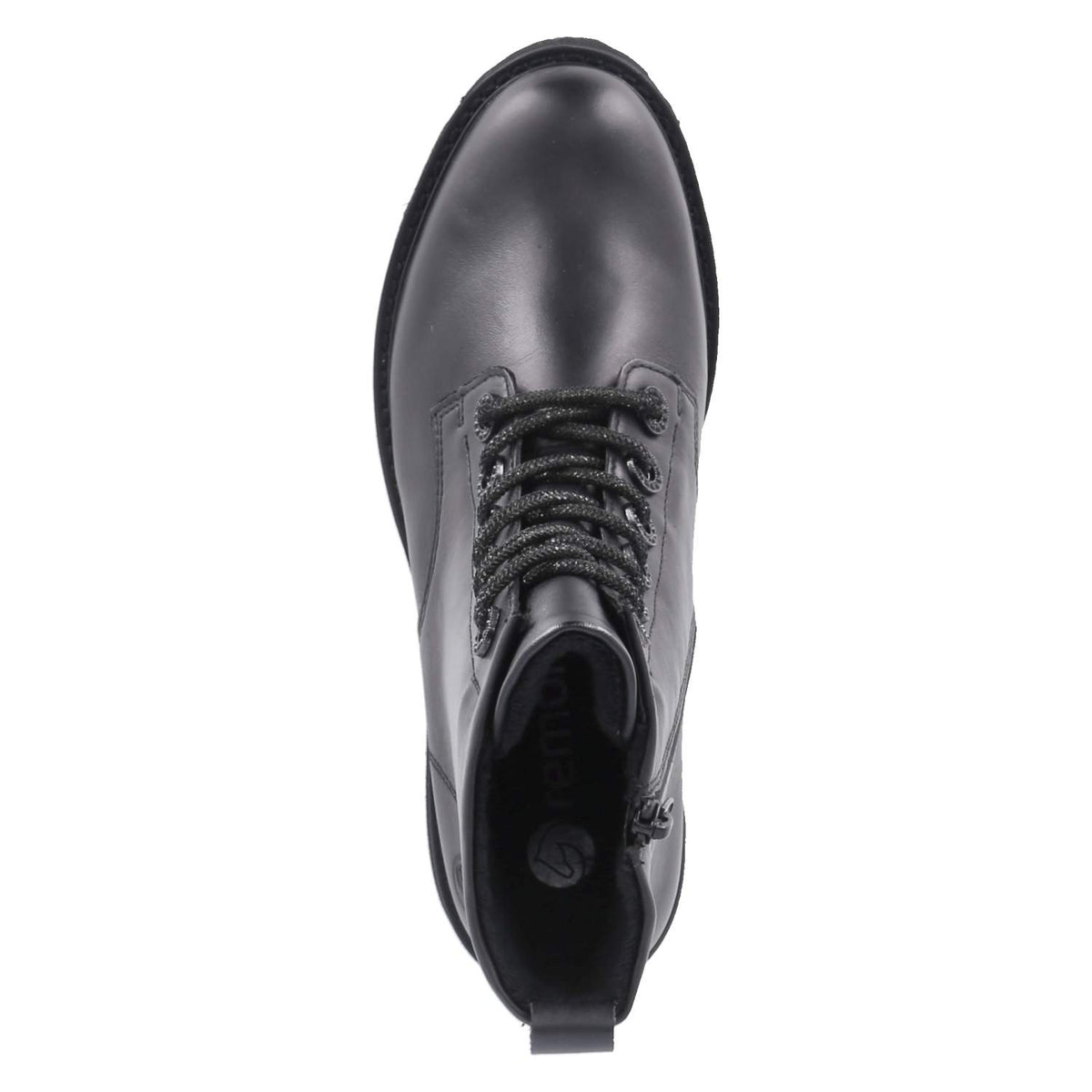 Schnürboots  Schwarz