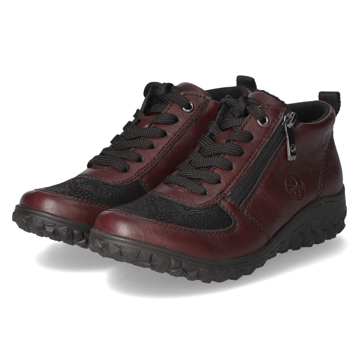 Schnürschuhe  Rot