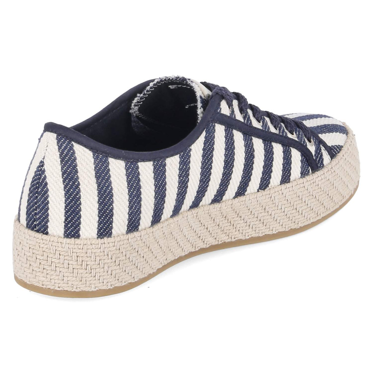 Schnür-Espadrilles  Blau