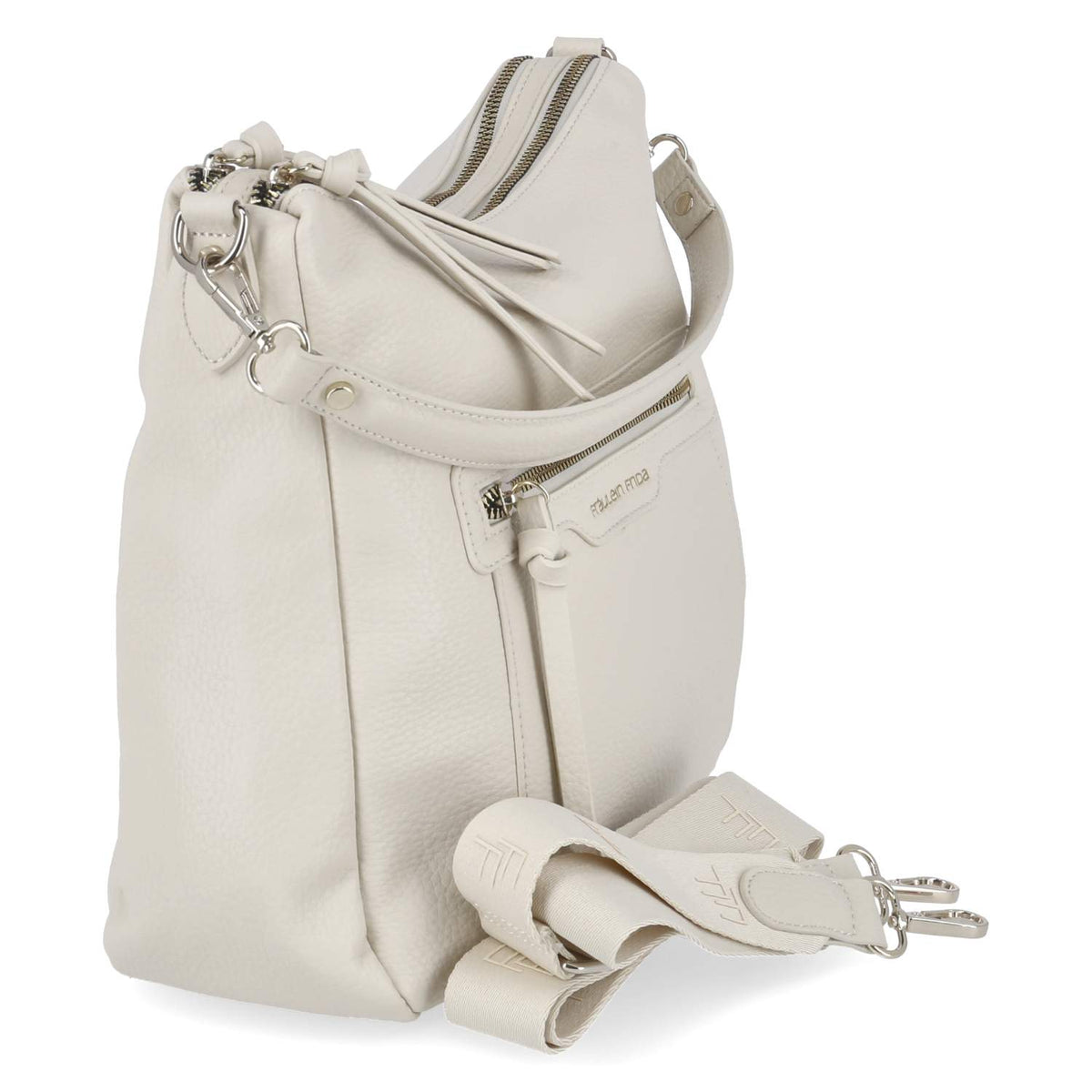 Schultertasche  Beige