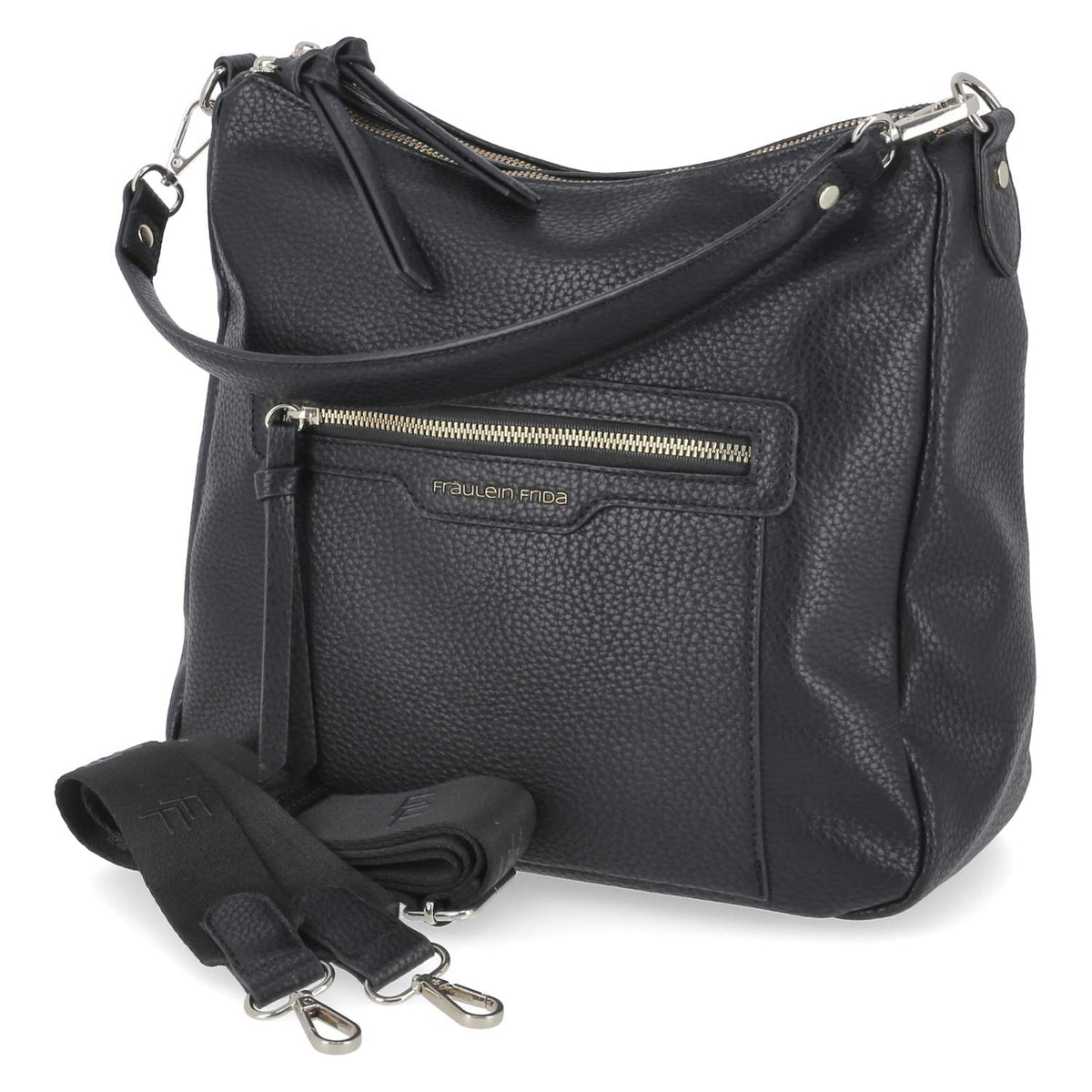 Schultertasche  Schwarz