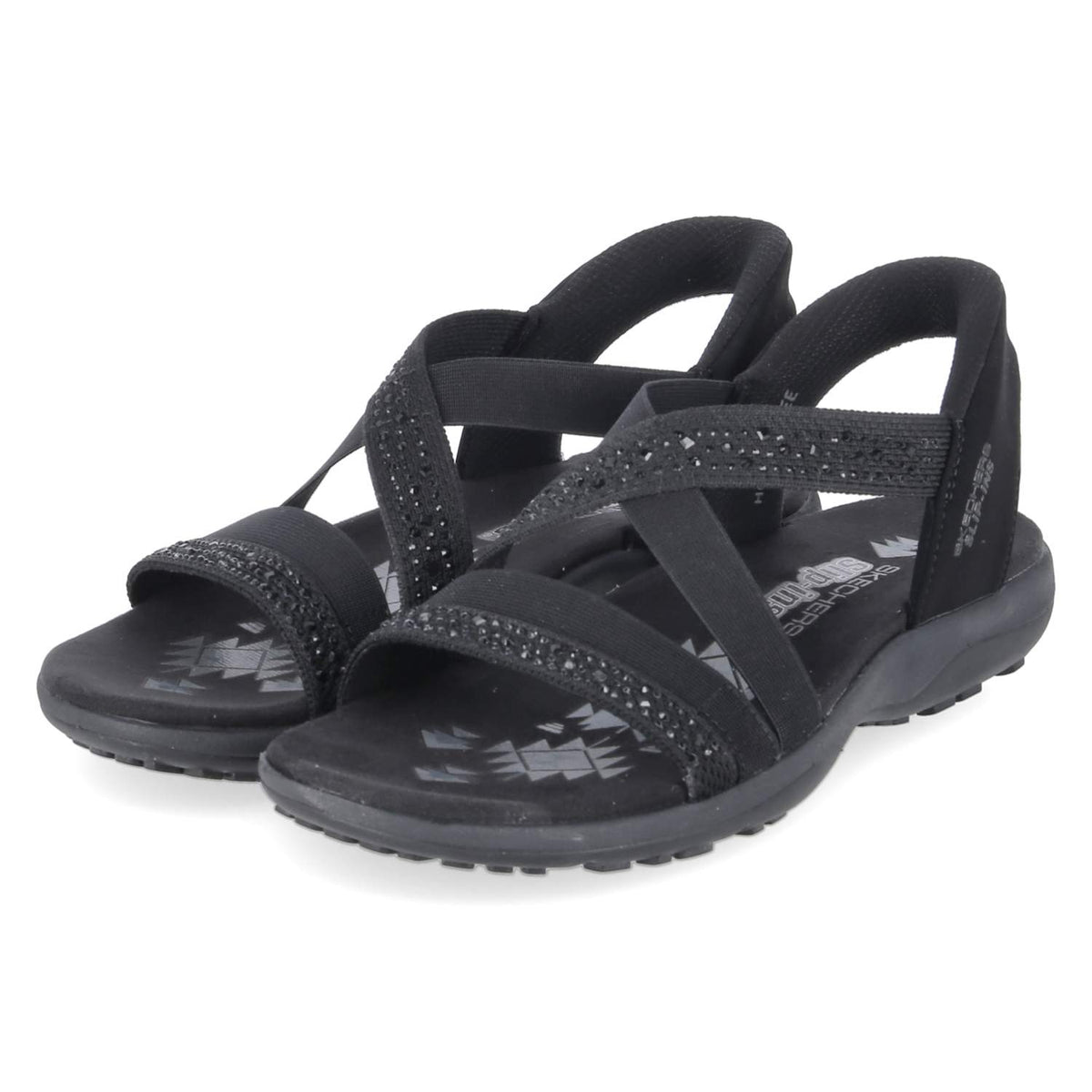 Slip-Sandalen SUMMER SPARKLE  Schwarz