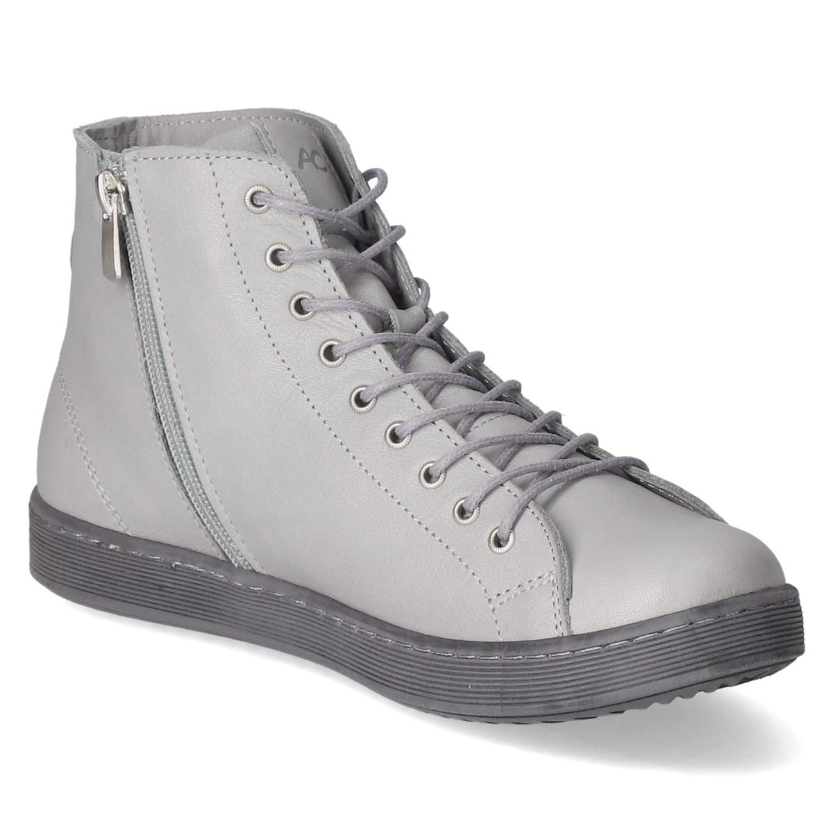 Schnürstiefeletten  Grau