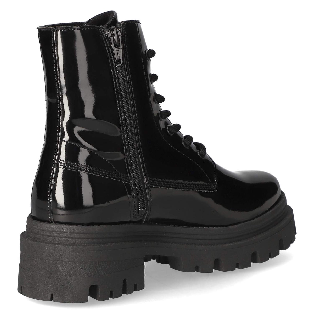 Schnürstiefeletten  Schwarz