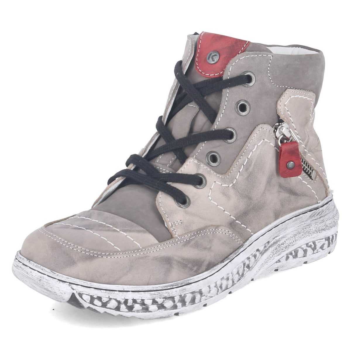 Schnürstiefel  Grau