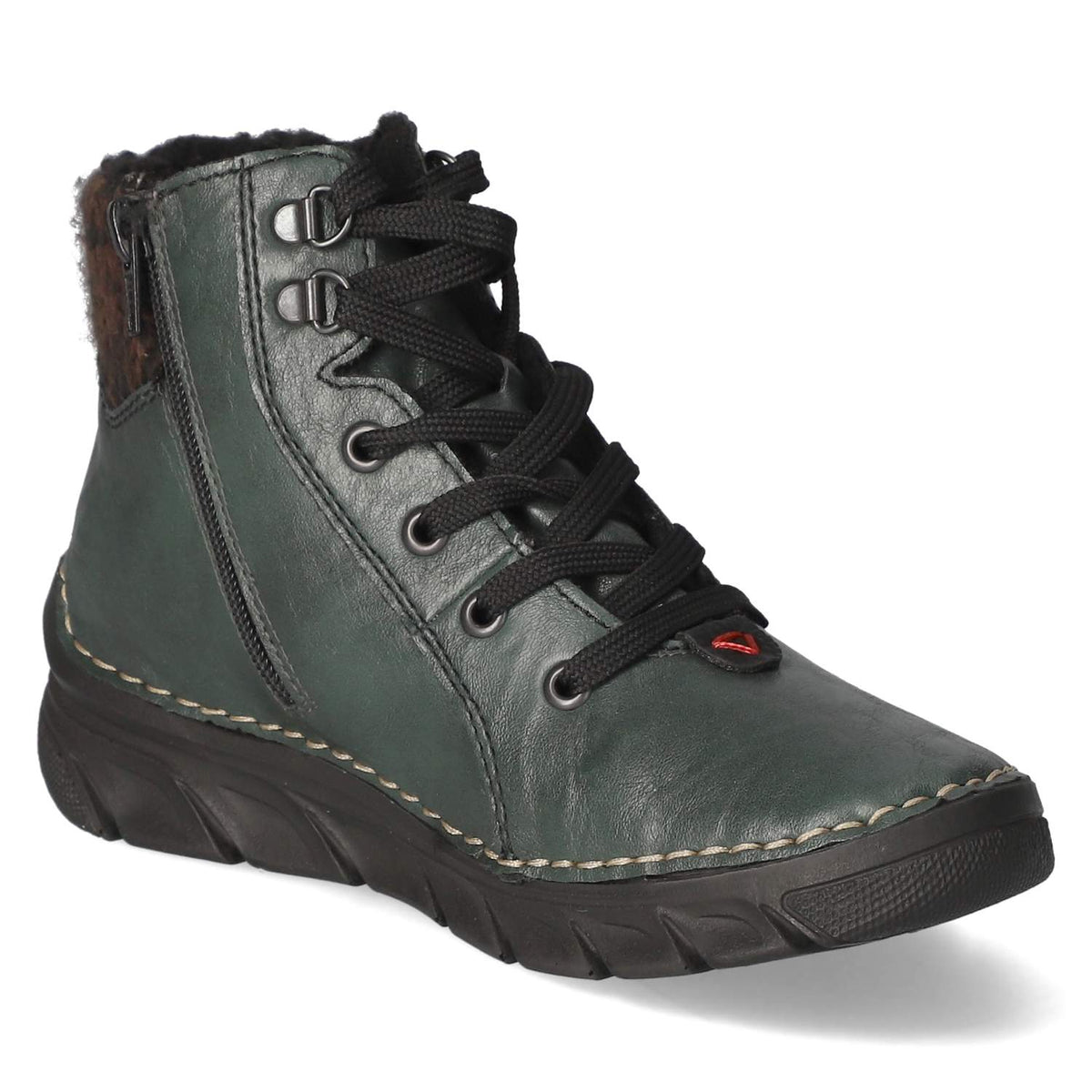 Schnürboots  Grün